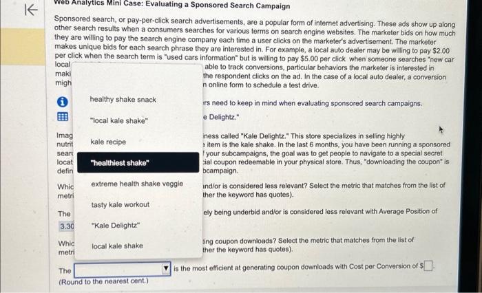 or pay-per-click search advertisements, are a popular form of internet advertising. These