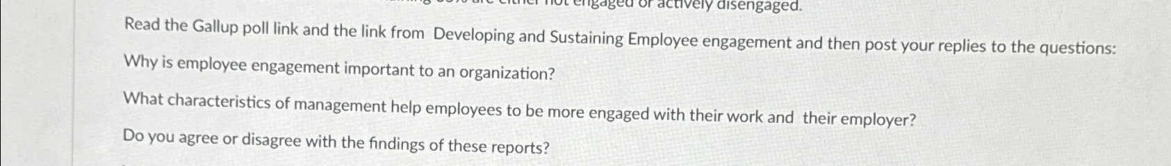  Read the Gallup poll link and the link from Developing and