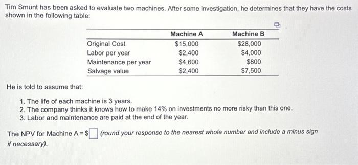  After that I want you to do the same for B