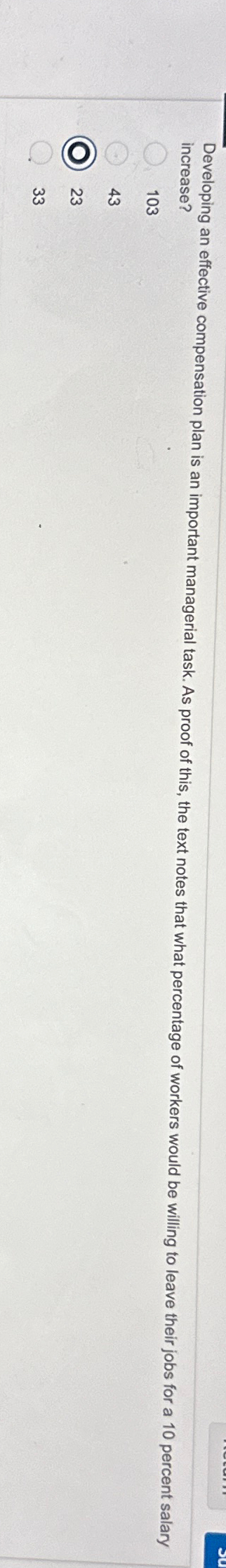  Developing an effective compensation plan is an important managerial task. As