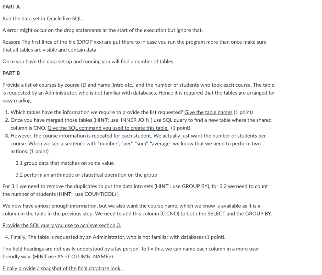  This is the the code EM drop all the tables. Note