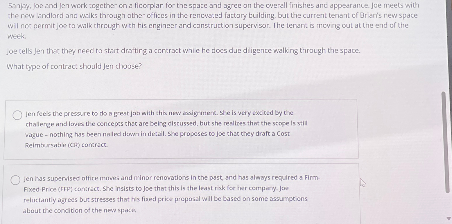  Sanjay, Joe and Jen work together on a floorplan for the