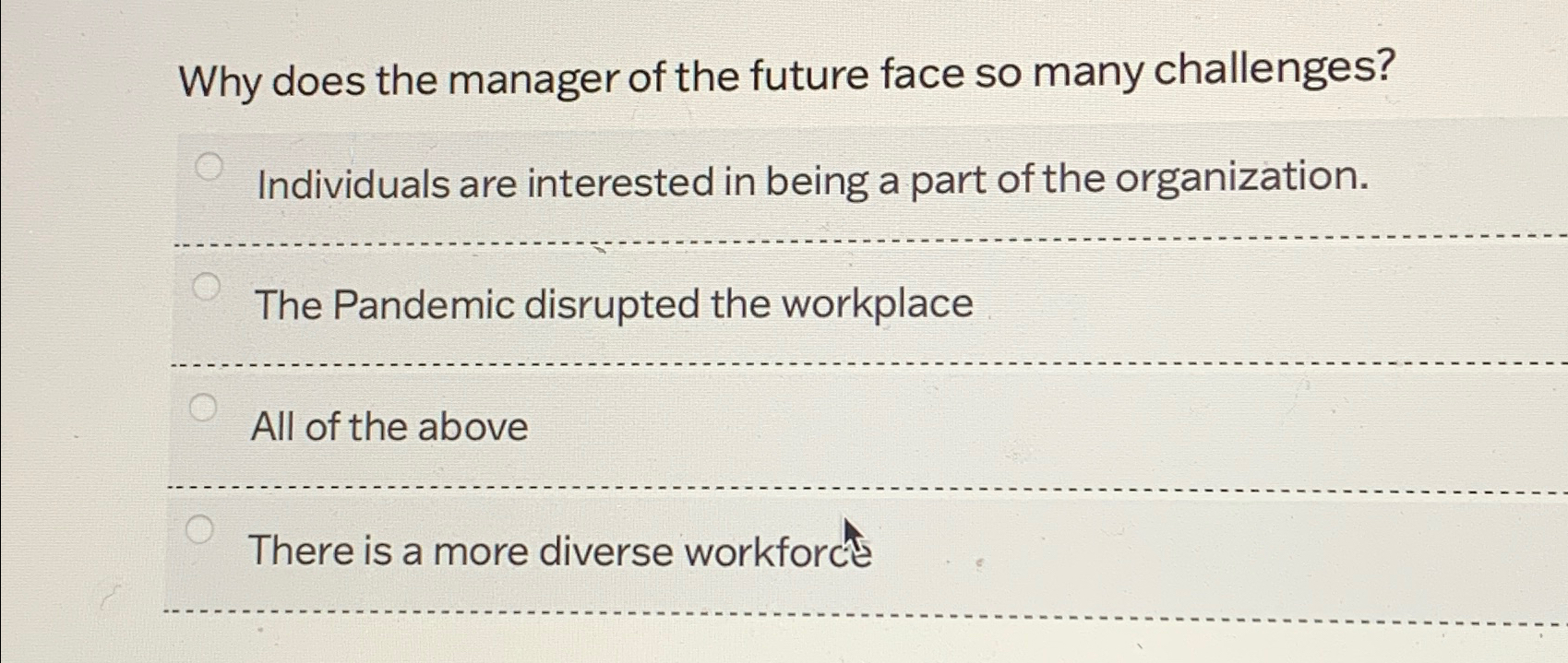  Why does the manager of the future face so many challenges?