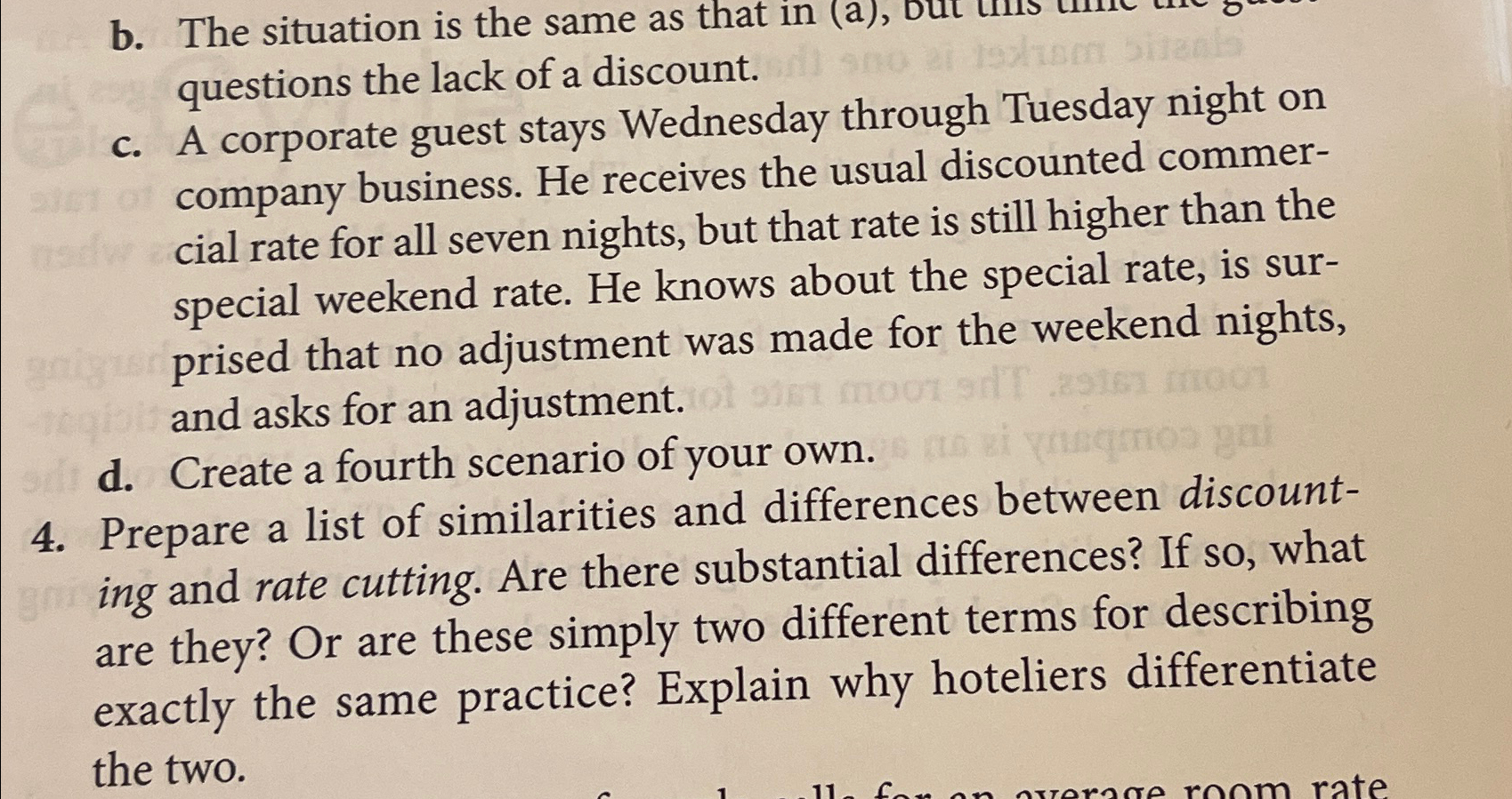  b. The situation is the same as that in (a), questions