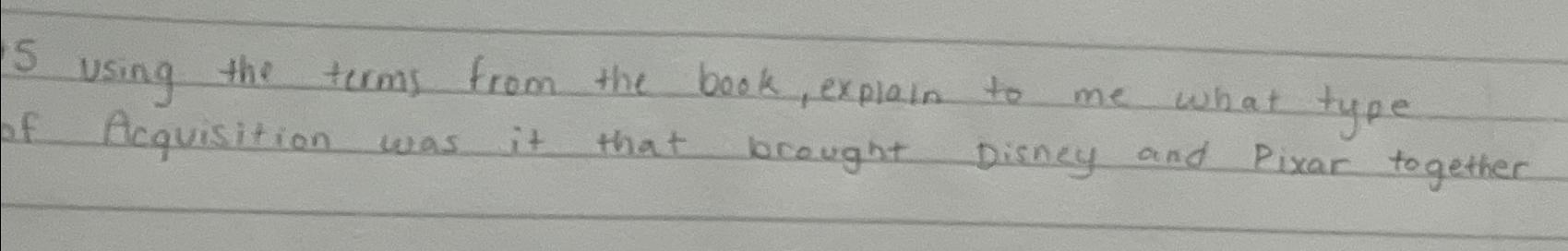  5 using the terms from the book, exploin to me what