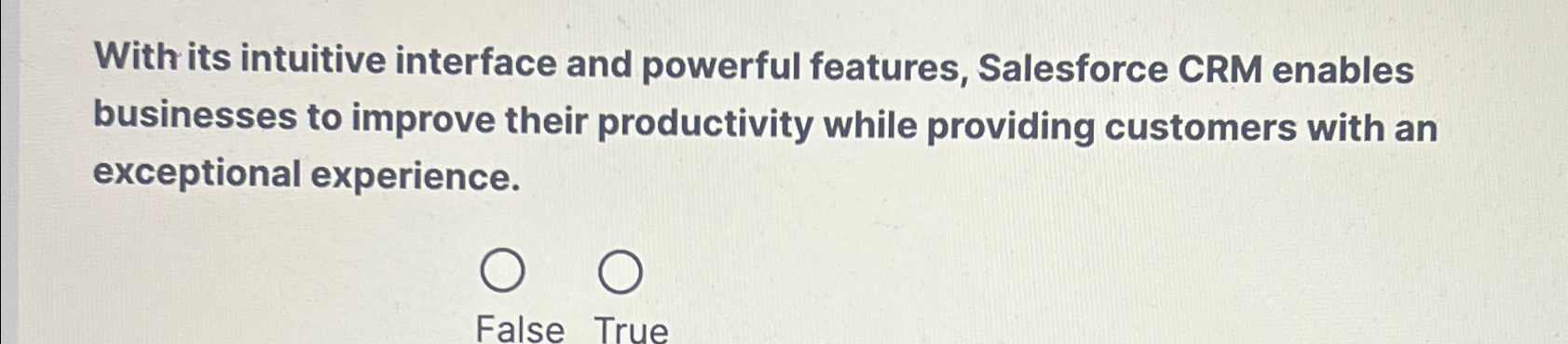  With its intuitive interface and powerful features, Salesforce CRM enables businesses