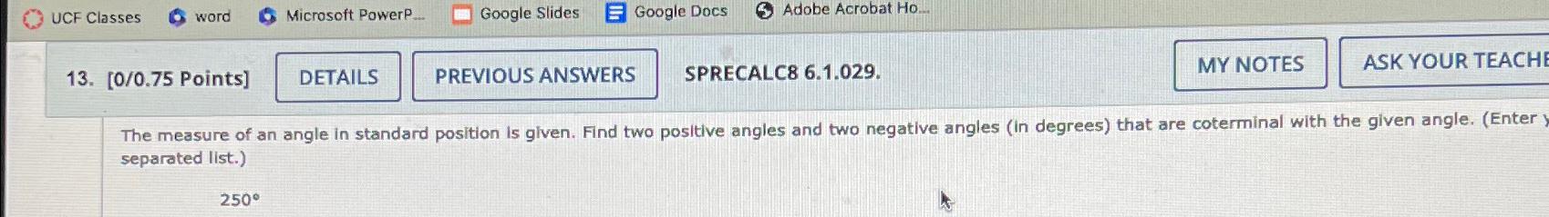  UCF Classes word Microsoft PowerP Google Slides Google Docs Adobe Acrobat