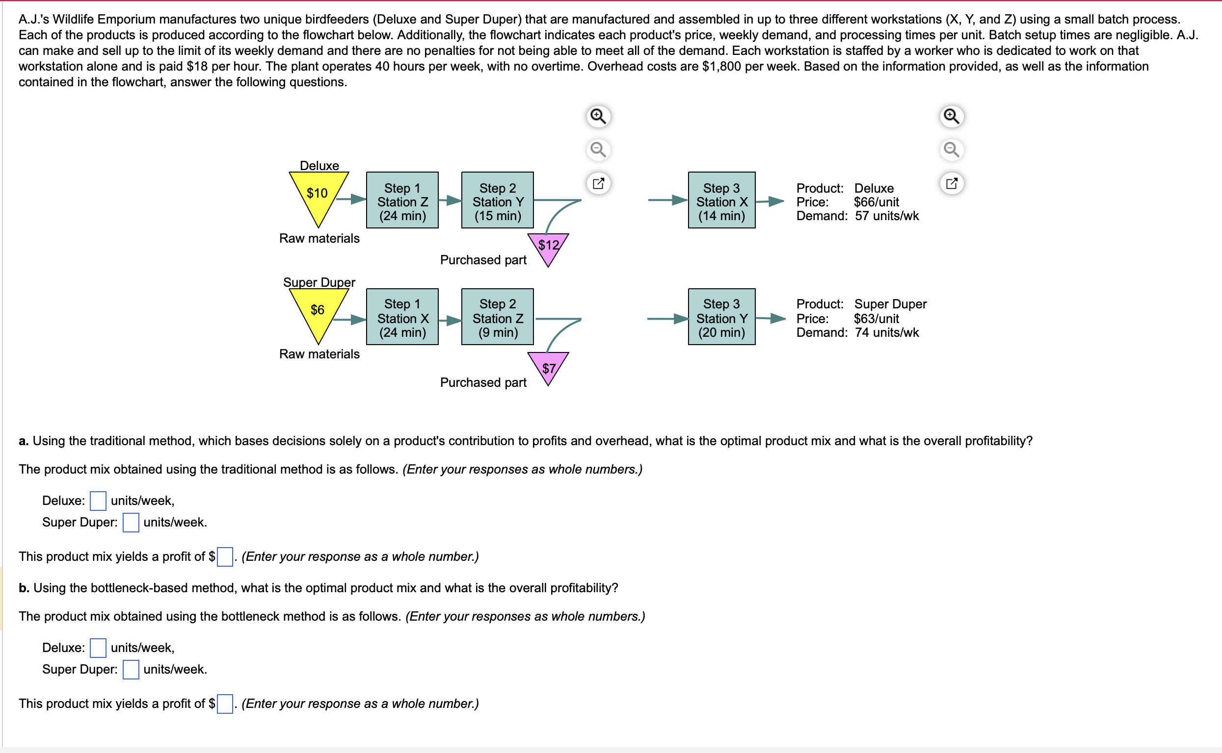  ASAP HELP a. Using the traditional method, which bases decisions solely