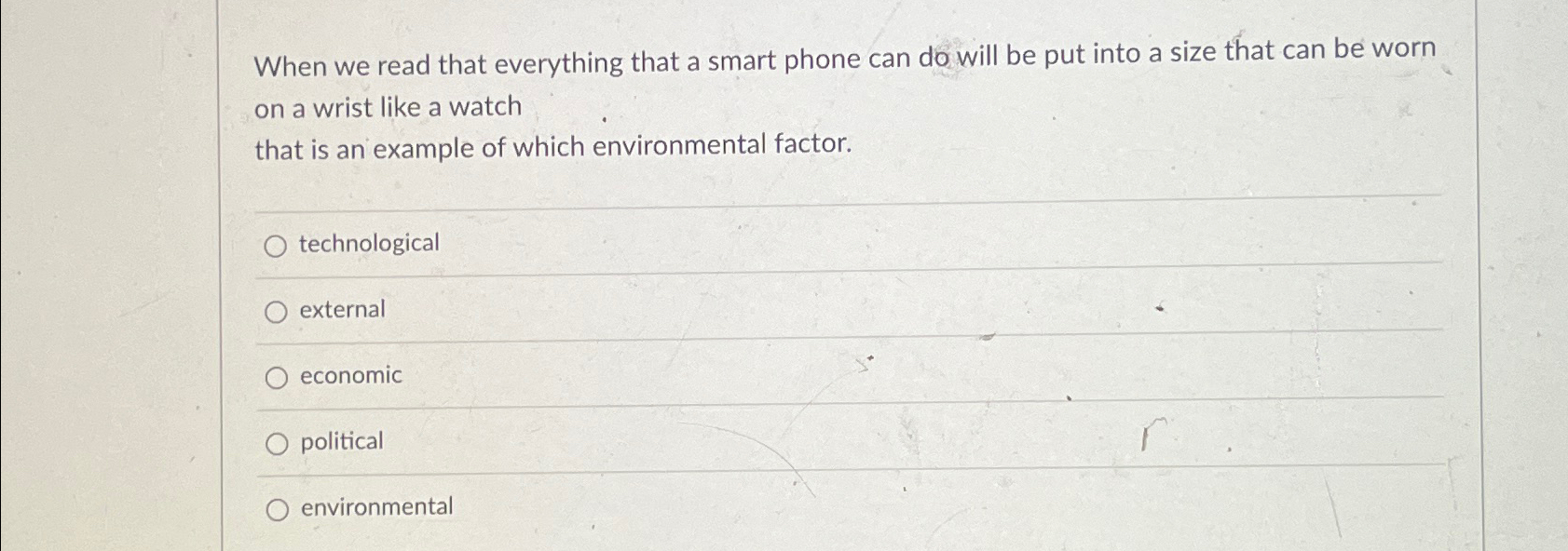  When we read that everything that a smart phone can do