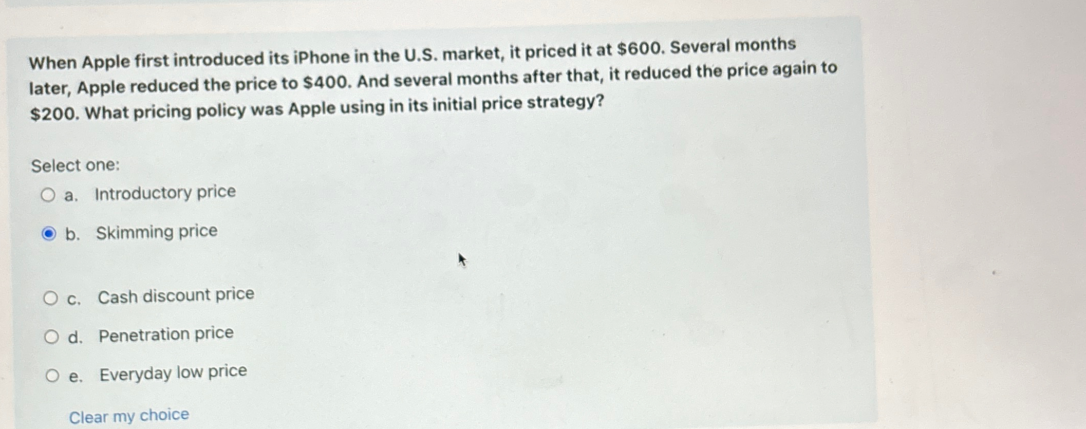  When Apple first introduced its iPhone in the U.S. market, it