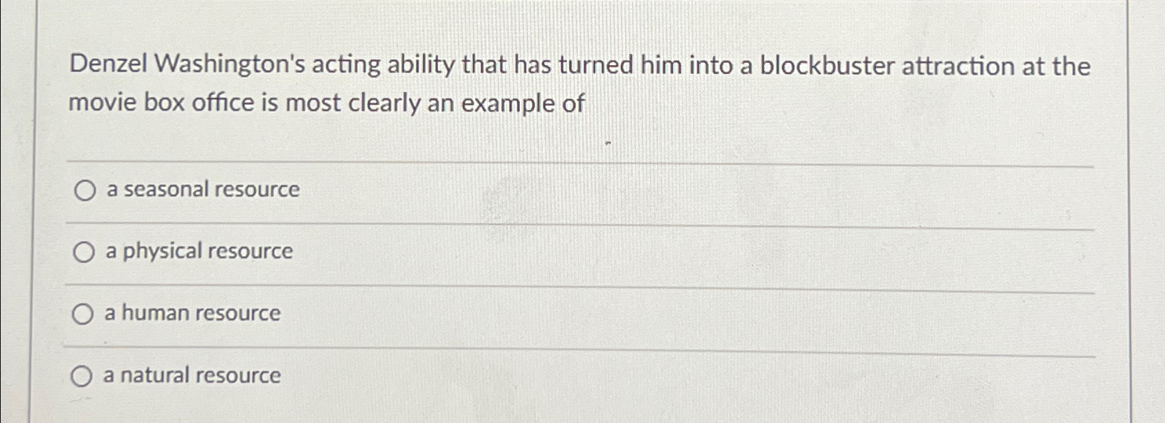  Denzel Washington's acting ability that has turned him into a blockbuster