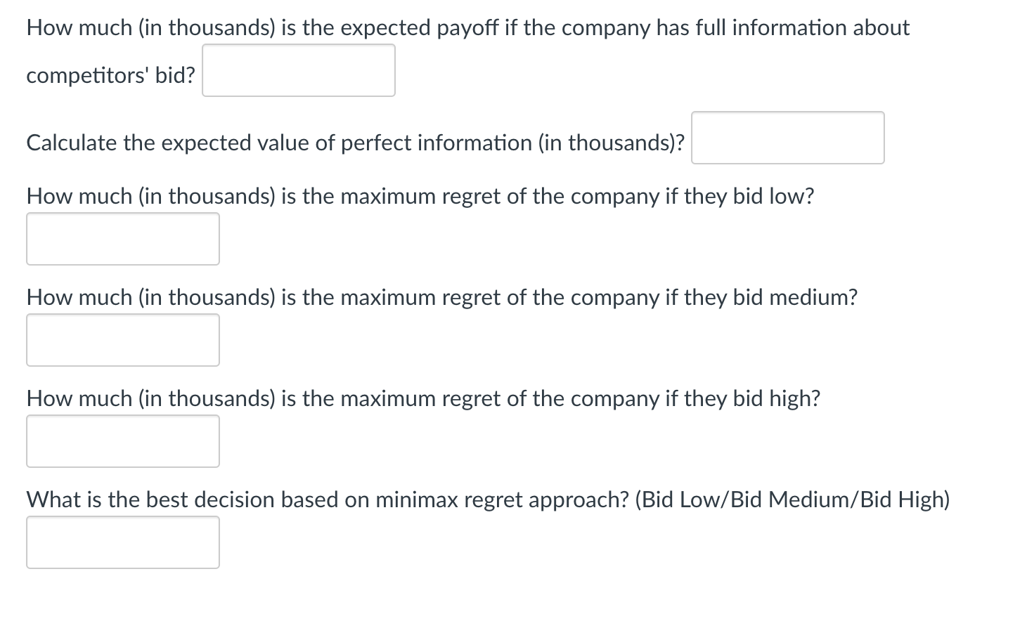 example, do not include comma or dollar sign in your numbers. As