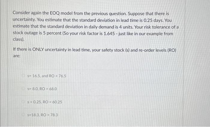 model to forecast employment for your company. Use the information in the