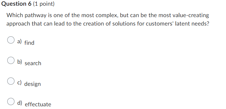  Question 6(1 point) Which pathway is one of the most complex,