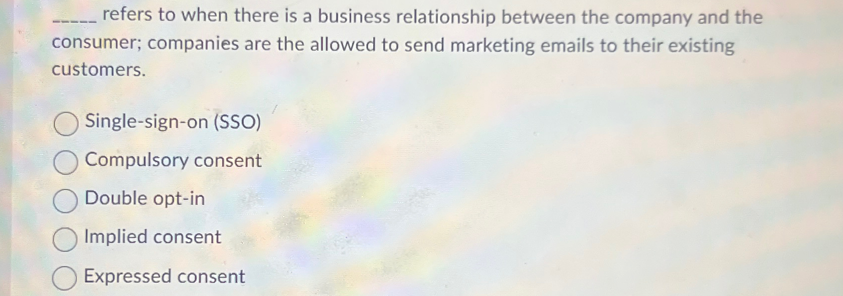  refers to when there is a business relationship between the company