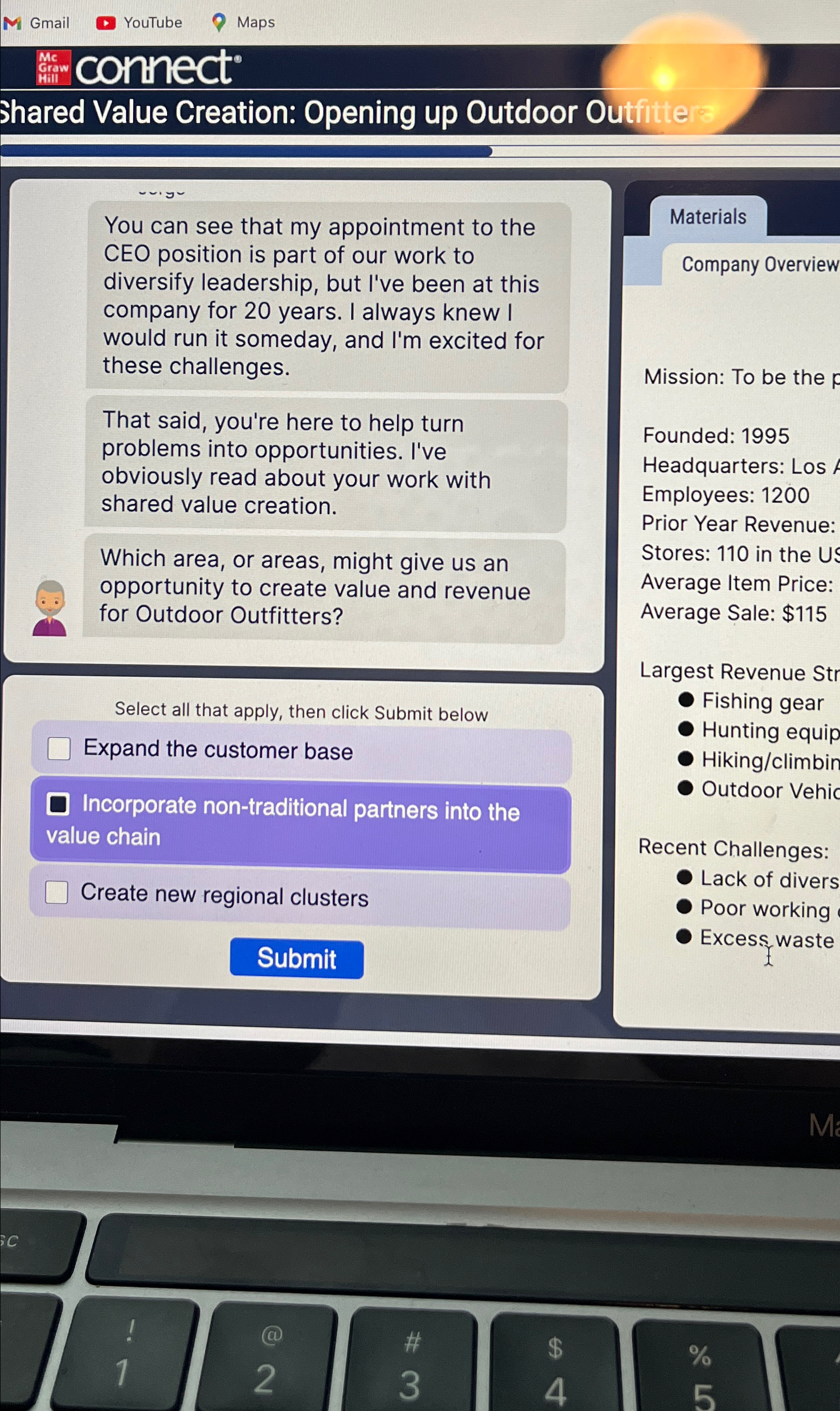  Gmail YouTube Maps connect Shared Value Creation: Opening up Outdoor Outifite