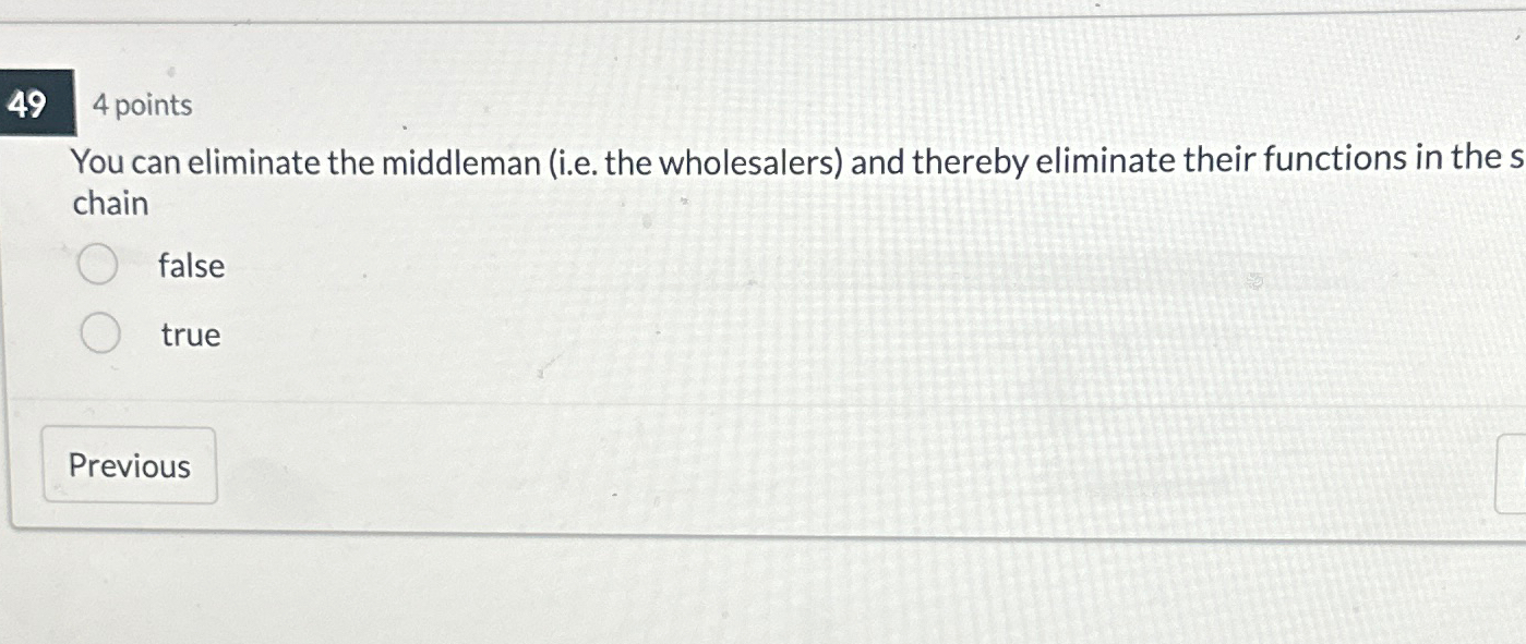  494 points You can eliminate the middleman (i.e. the wholesalers) and