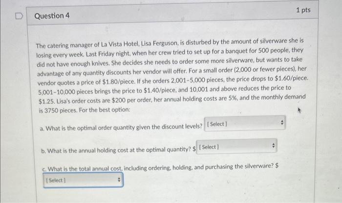 a year. These brackets are purchased from a supplier 90 miles away.