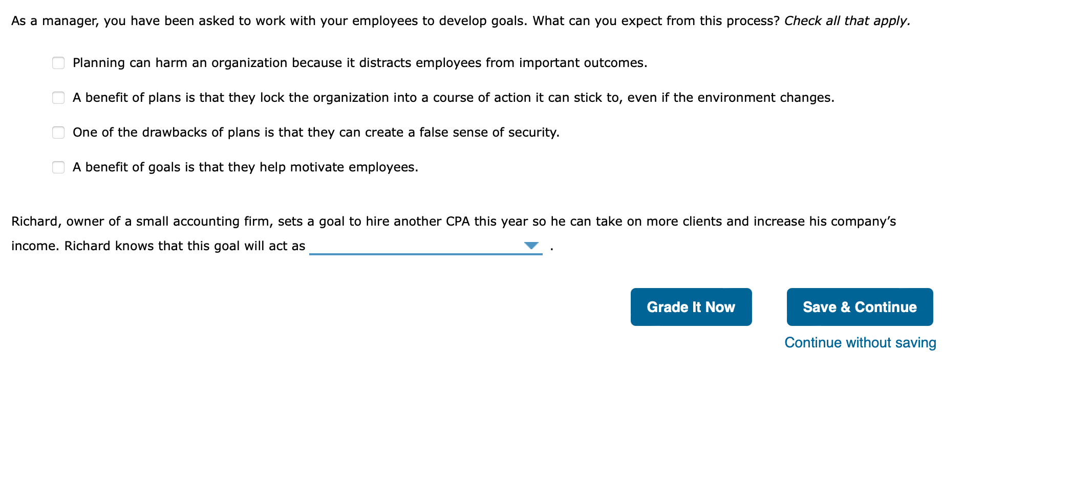  As a manager, you have been asked to work with your