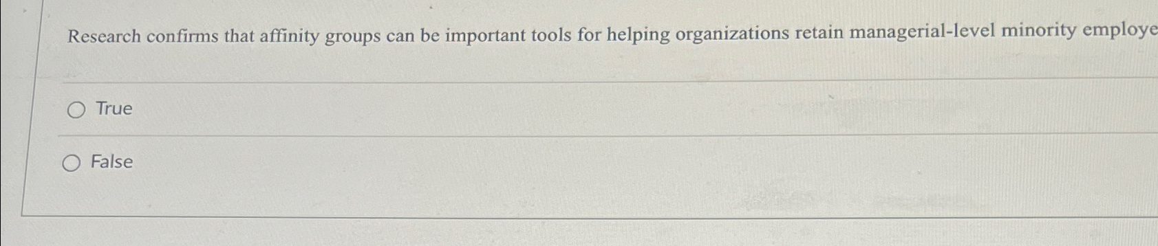  Research confirms that affinity groups can be important tools for helping