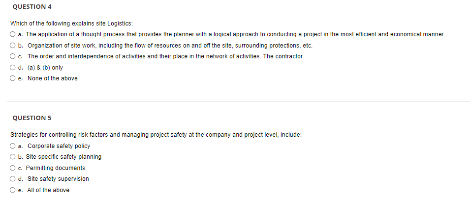 funds will be made available for the project? a. The Owner's objective