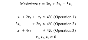 the TOYCO model, suppose that the changes D1,D2, and D3 are made