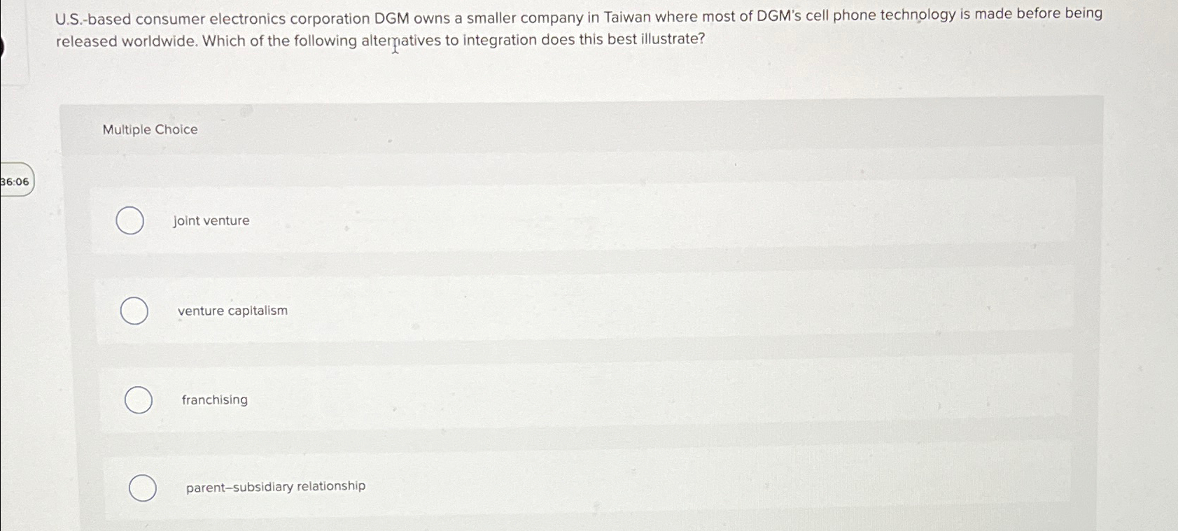  U.S.-based consumer electronics corporation DGM owns a smaller company in Taiwan