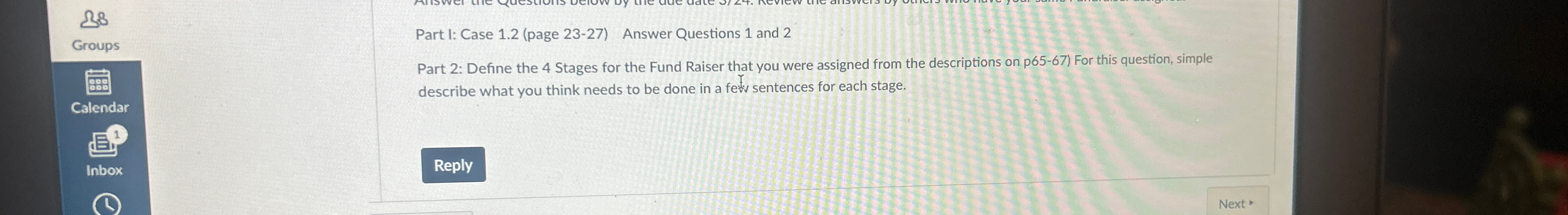  Part I: Case 1.2(page 23-27) Answer Questions 1 and 2 Part