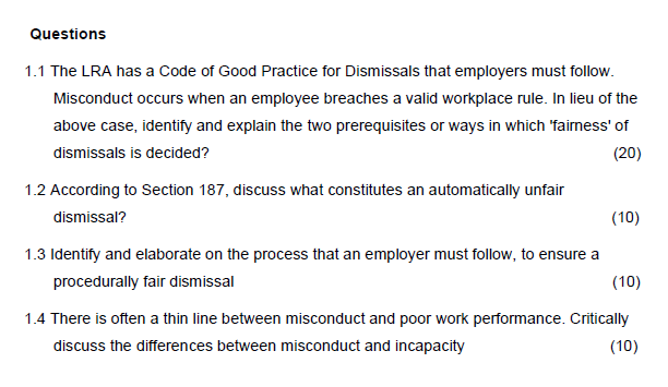 fired for 'complaining too much' - what you should know South Africa's