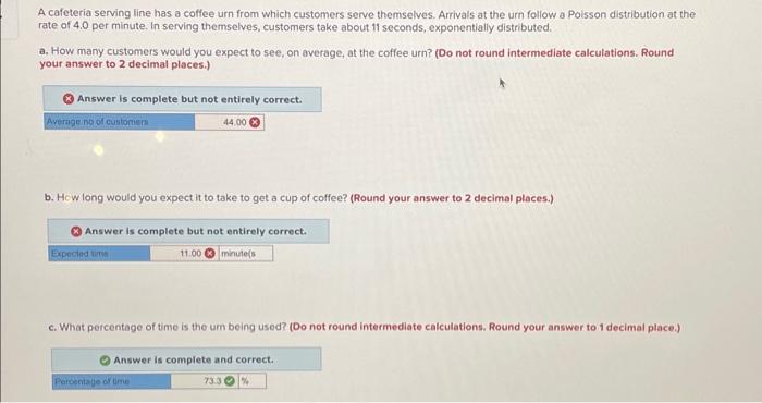  A cafeteria serving line has a coffee urn from which customers