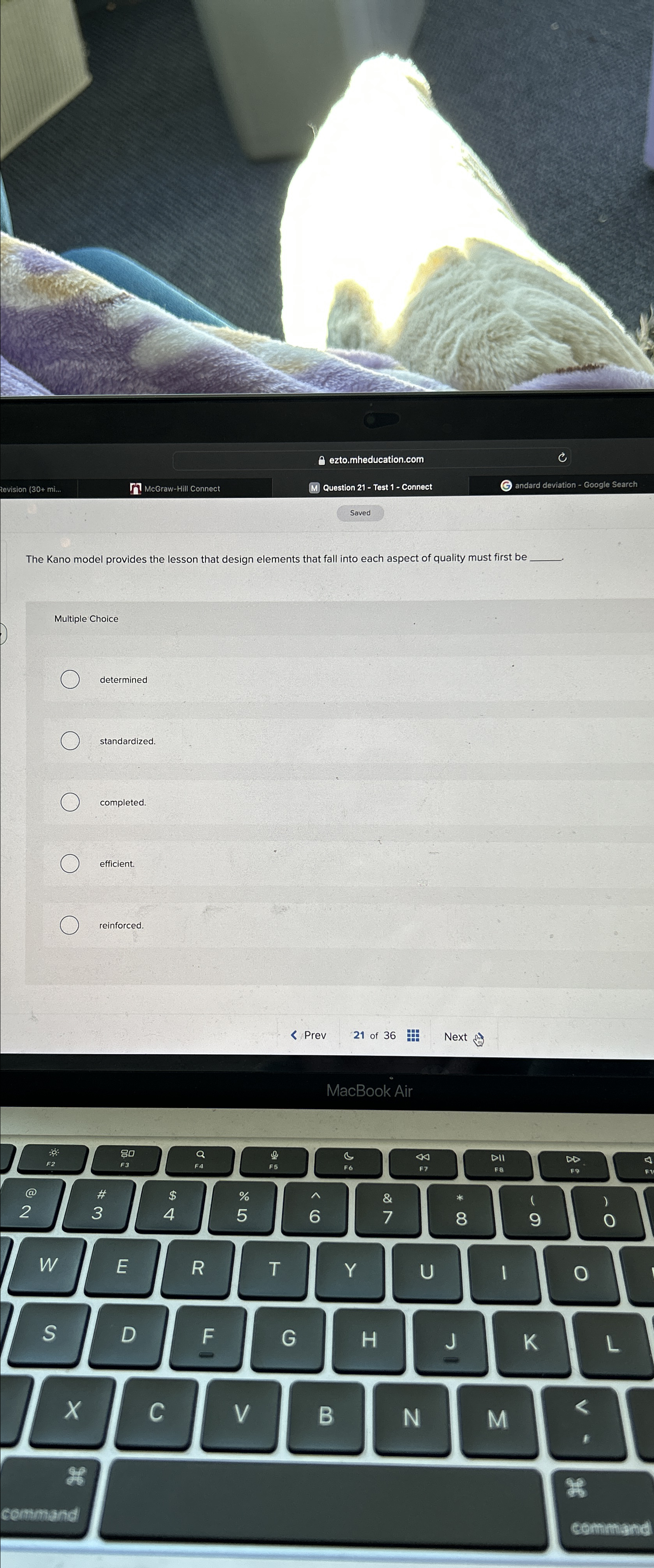  The Kano model provides the lesson that design elements that fall