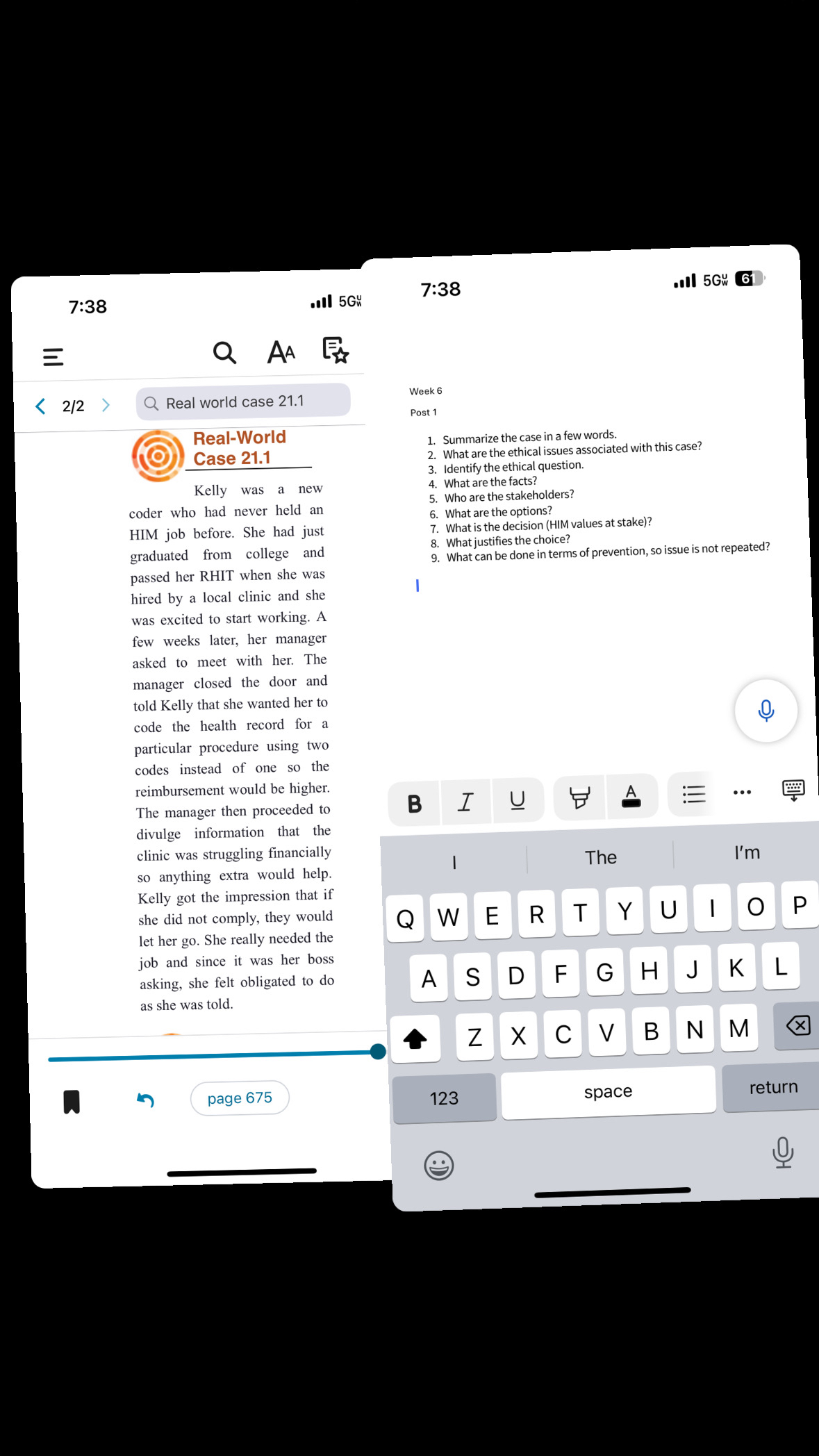  7:38 .II 5Gu 7:38 5Gwu 6 22 Real world case 21.1