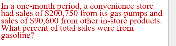  What's the Right (Ethical) Answer?In a one-month period, a convenience store