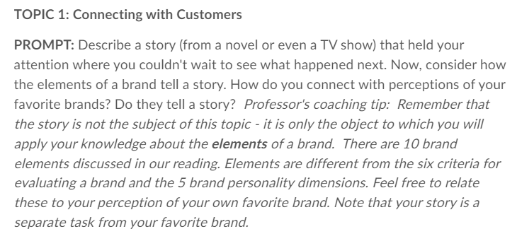  TOPIC 2: Perceptual Map PROMPT: Create a perceptual map for these