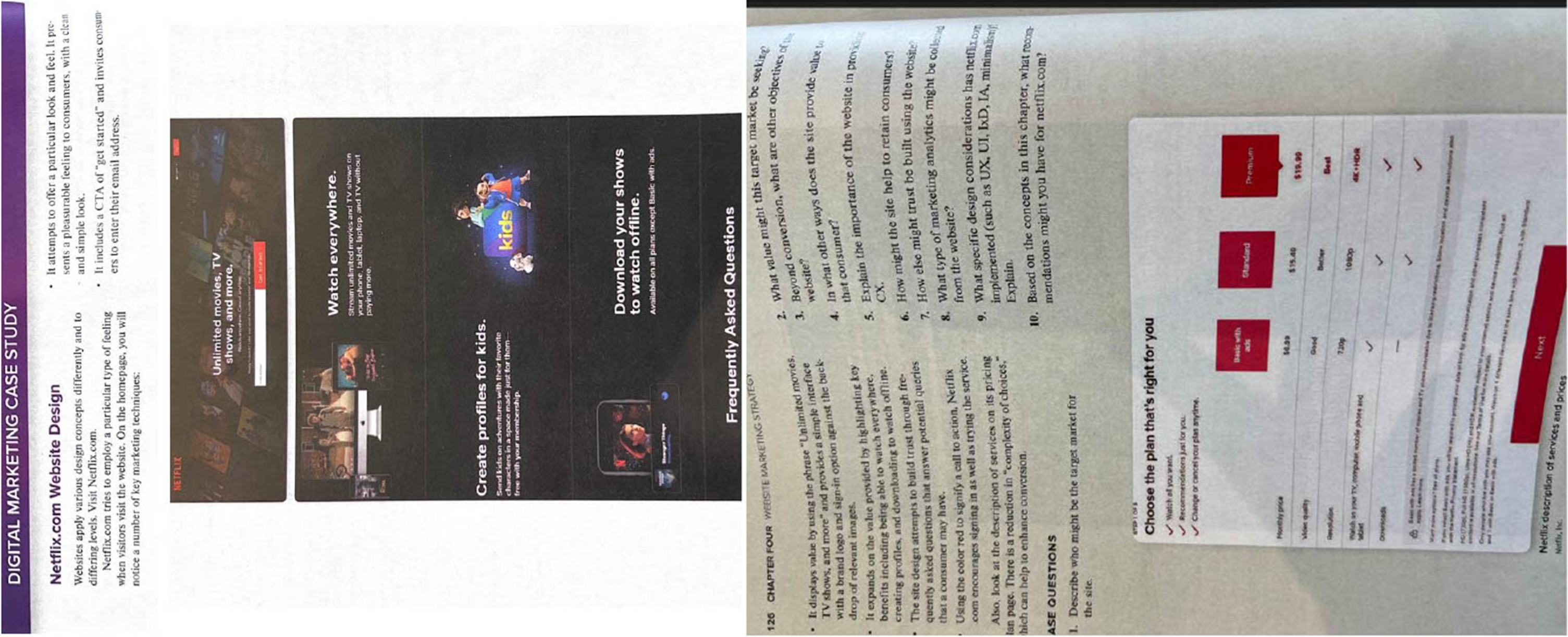  Please answer this questions based on the case study in the