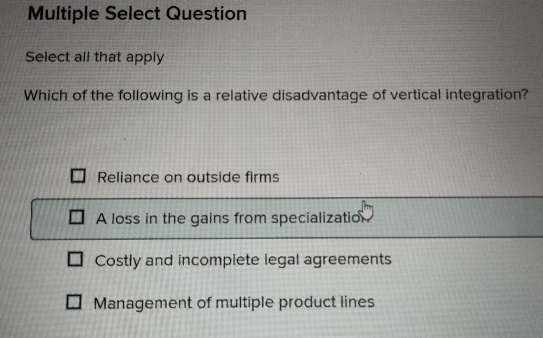  Multiple Select Question Select all that apply Which of the following