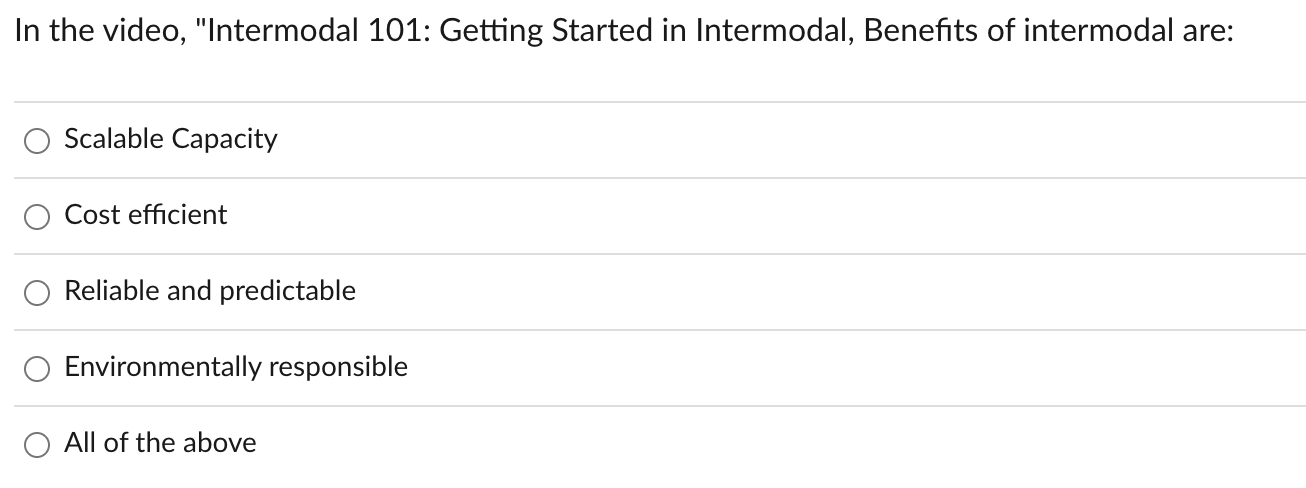 101: Getting Started in Intermodal, COFC stands for Container on Flat Car.