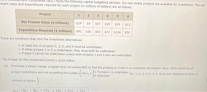 show excel solver, step by step please answer for b2 and b3