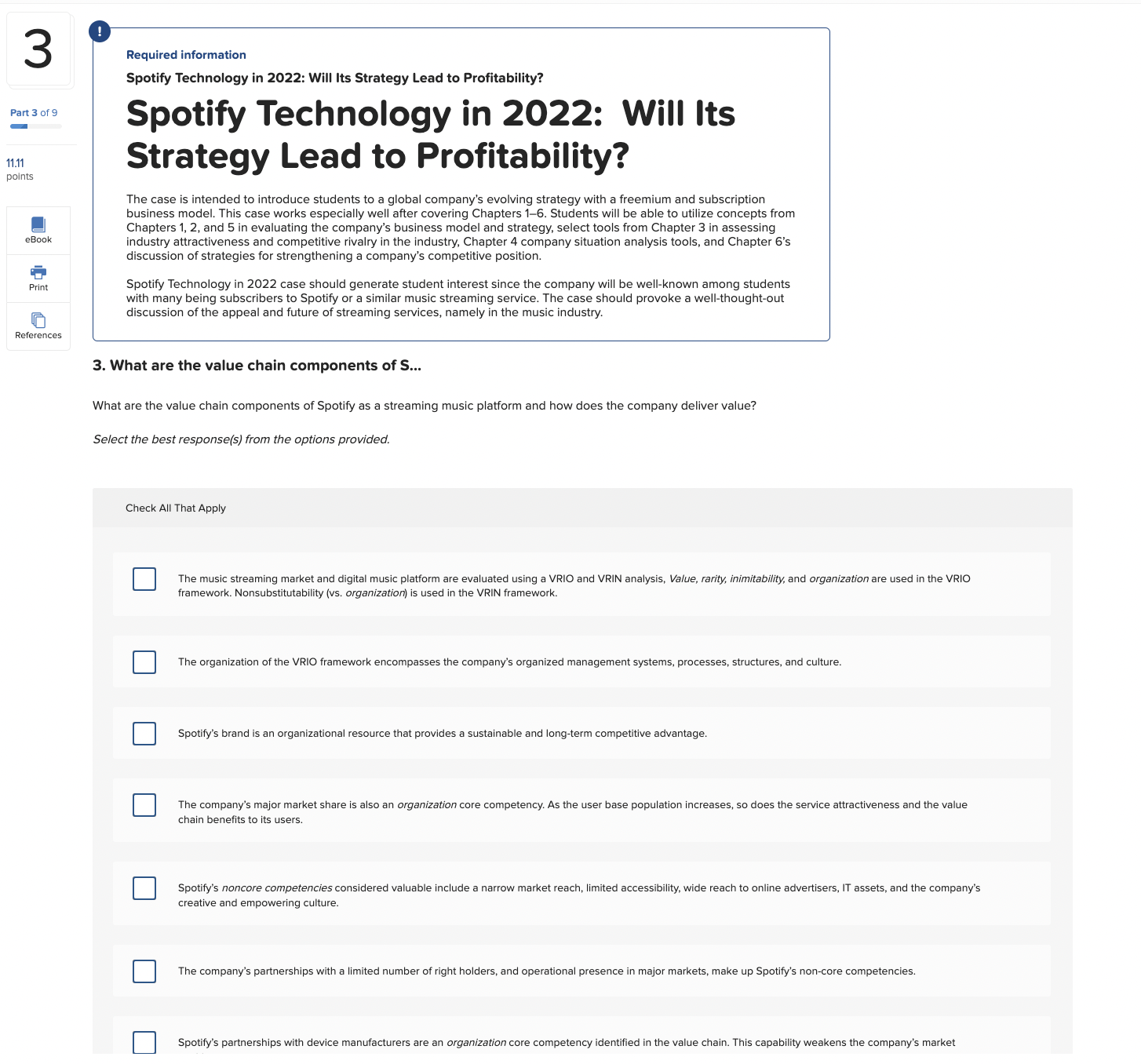  Required information Spotify Technology in 2022: Will Its Strategy Lead to