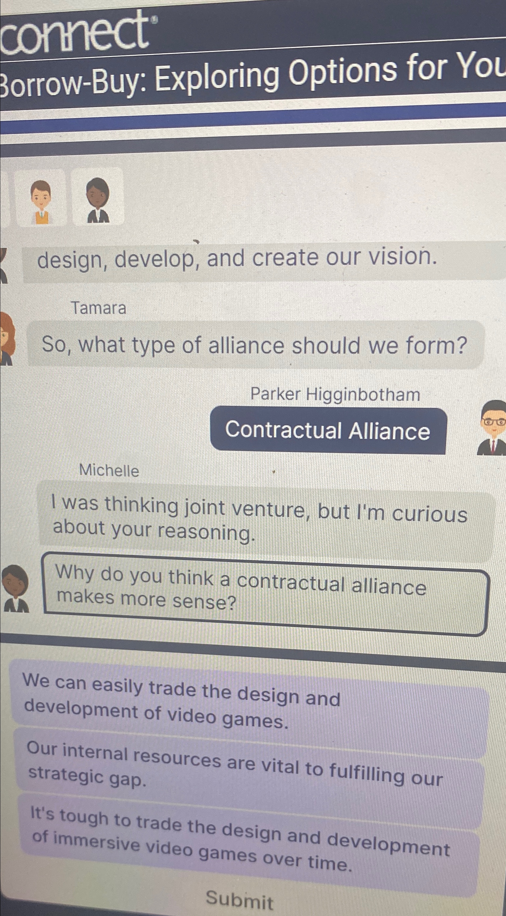  connect Borrow-Buy: Exploring Options for You design, develop, and create our