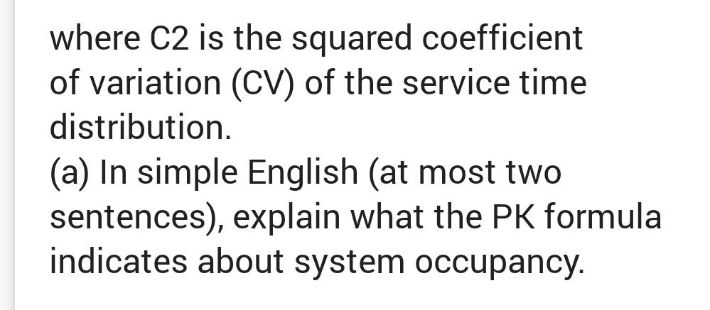  Queueing Models In Kleinrock's book on Queueing Systems (Volume 1), the