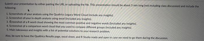  Submit your presentation by either pasting the URL or uploading the
