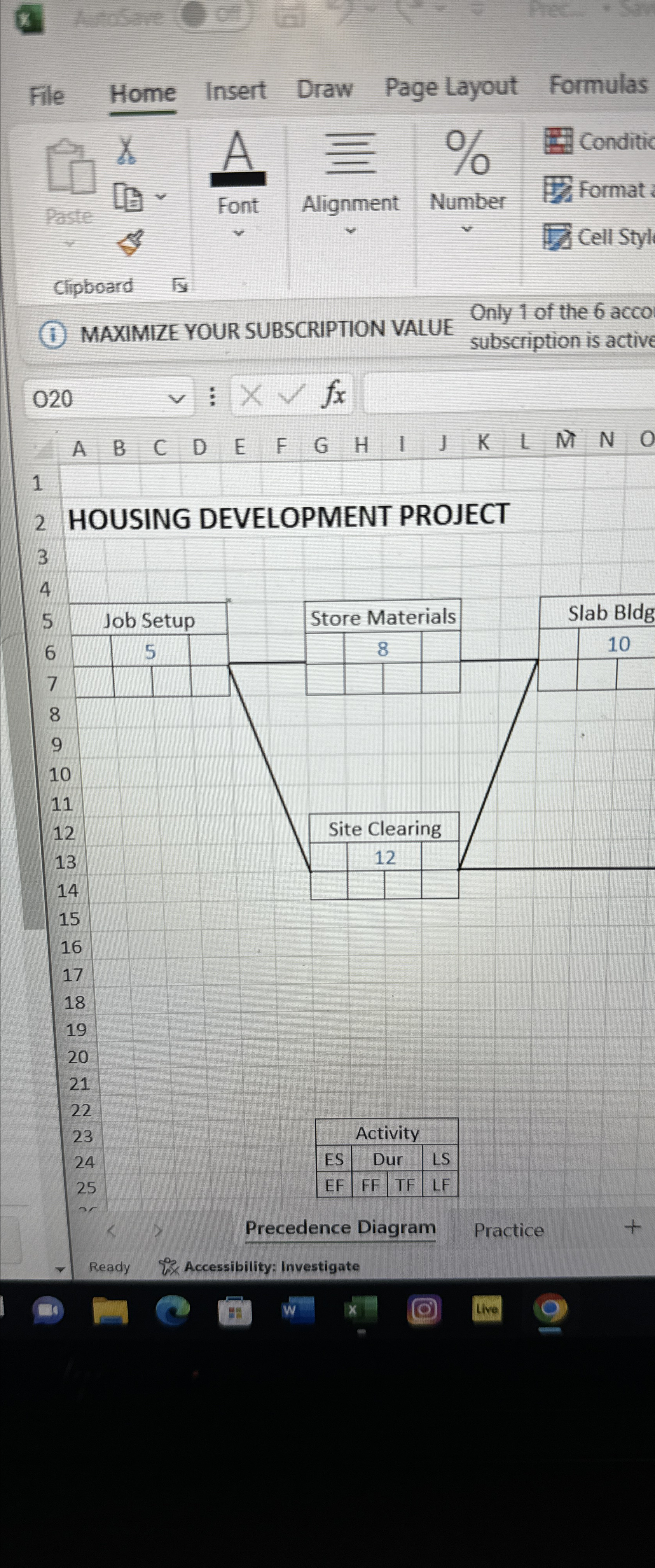  File Home Insert Draw Page Layout Formulas Paste . 8 Clipboard