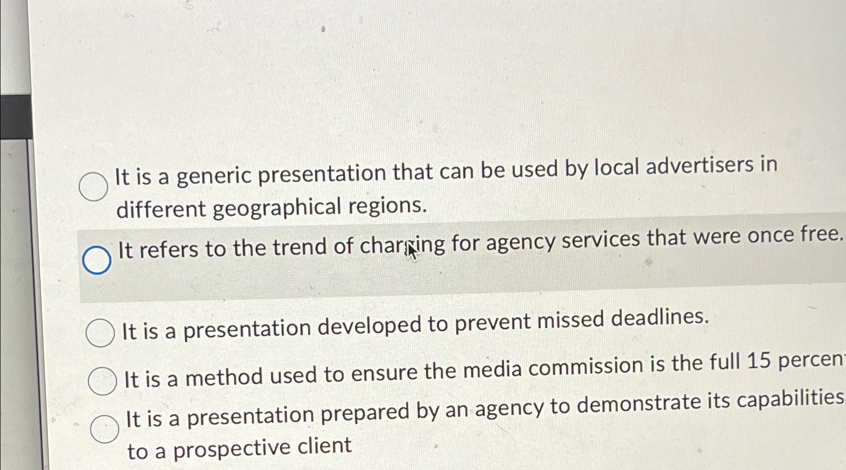  It is a generic presentation that can be used by local