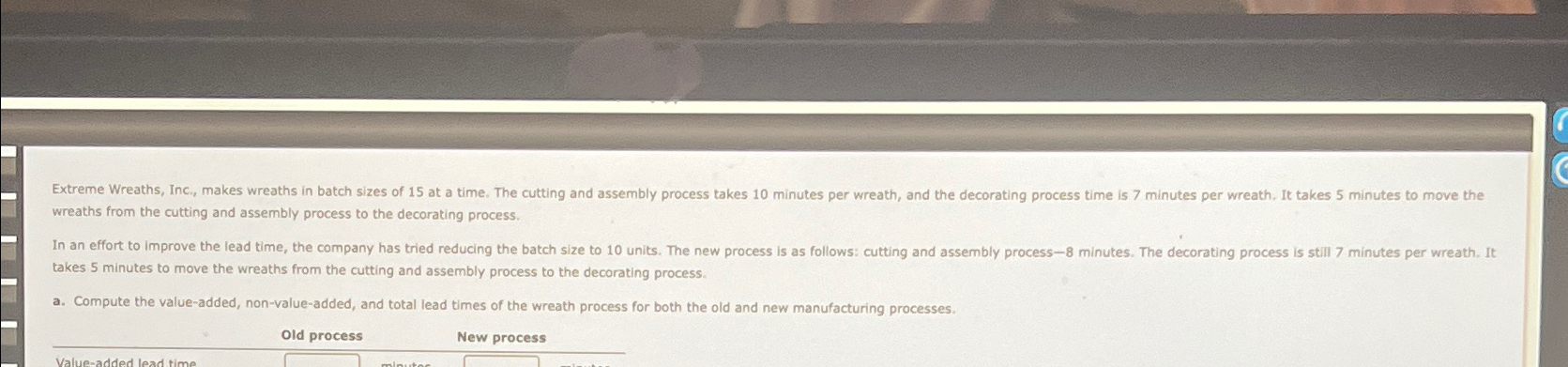  wreaths from the cutting and assembly process to the decorating process.