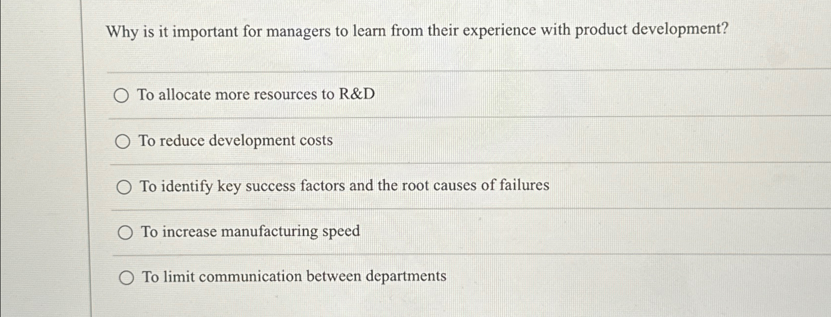  Why is it important for managers to learn from their experience