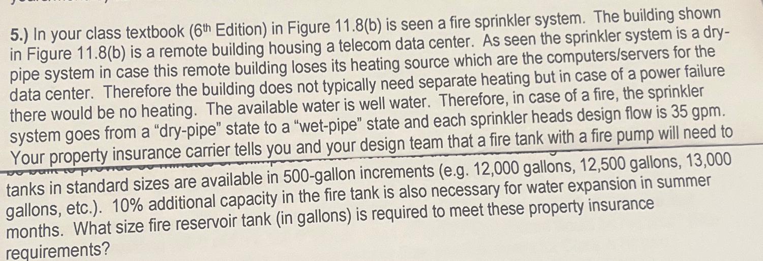  5.) In your class textbook (6th Edition) in Figure 11.8(b) is