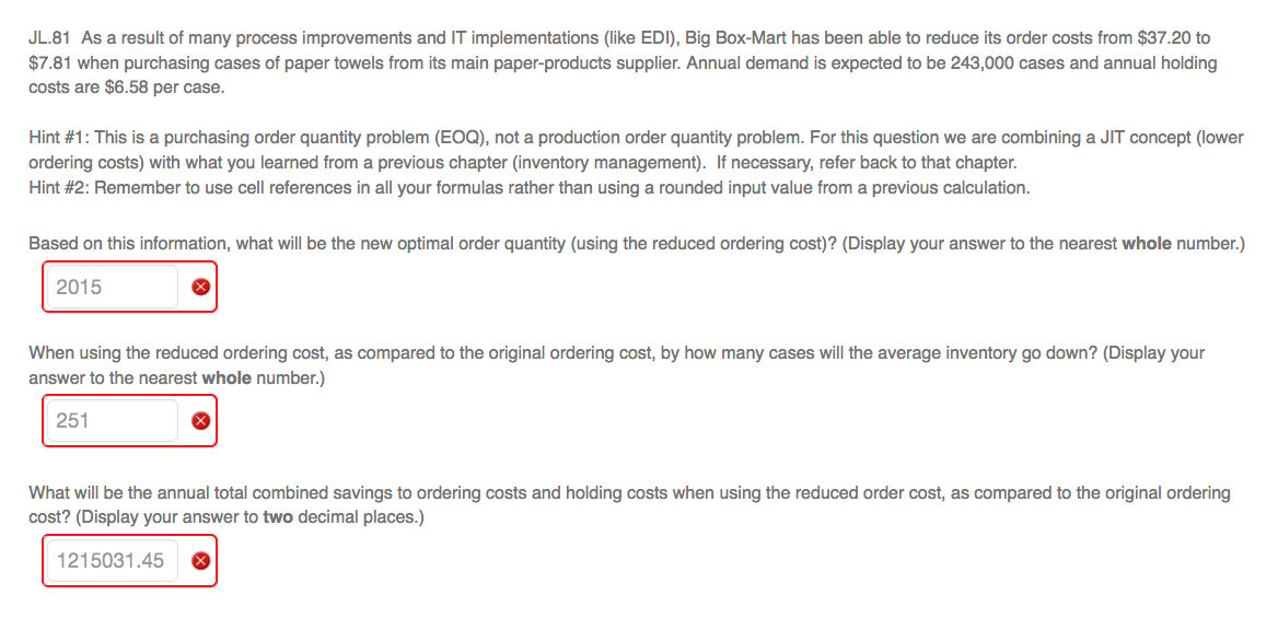 This is try number 6 - its been wrong every single time