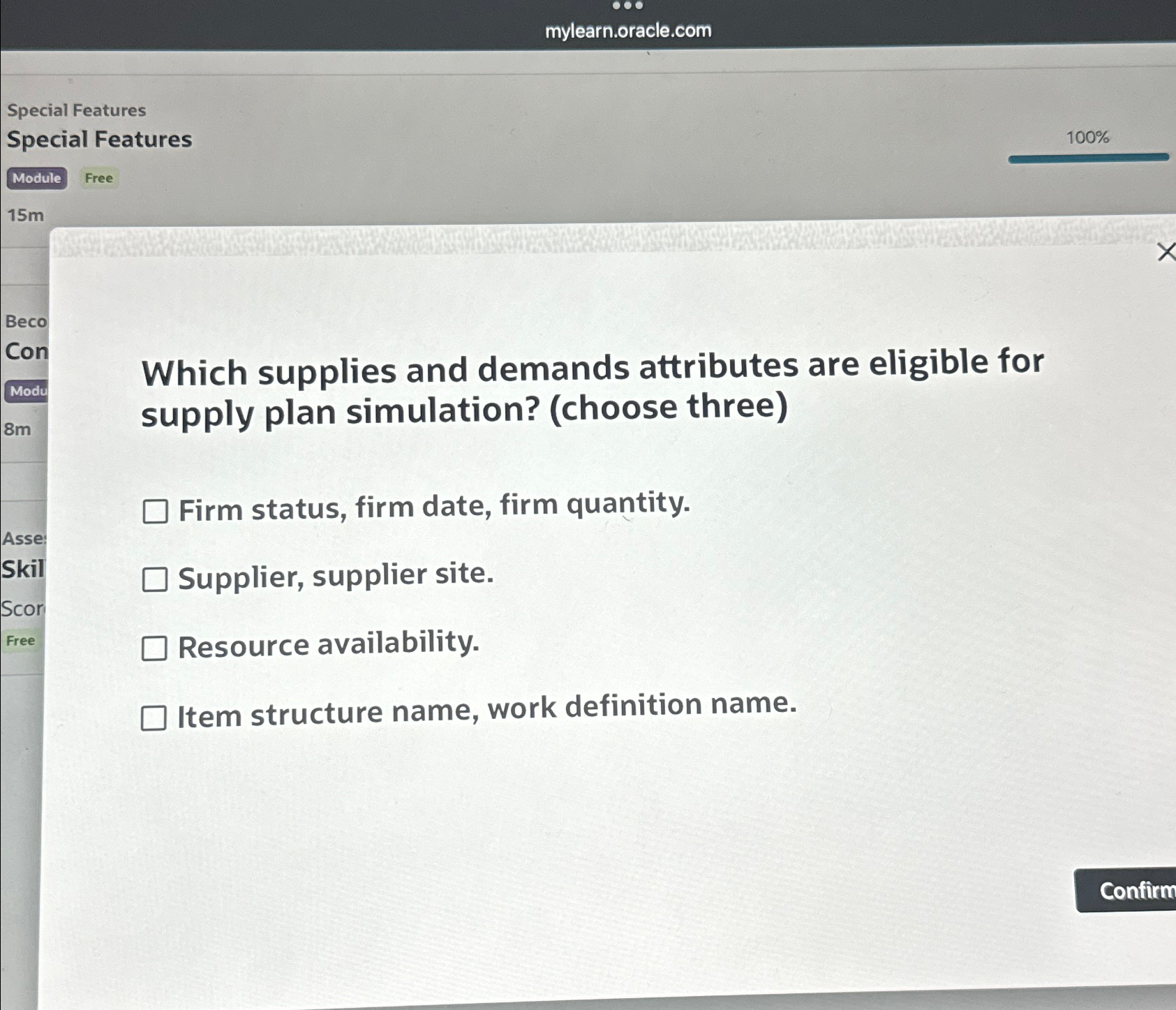  mylearn.oracle.com Special Features Special Features 100% Free Which supplies and demands