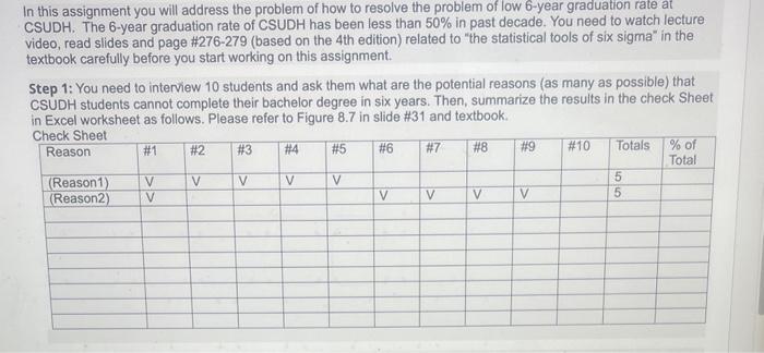  In this assignment you will address the problem of how to